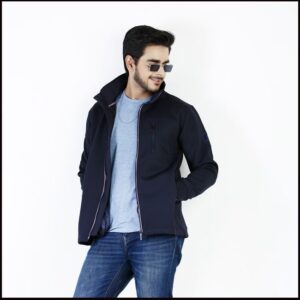 China Winter Jacket Navy Five