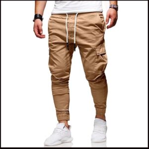 Men's Stylish Joggers(Biscuit)